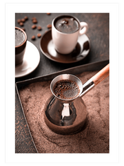Türk Kahvesi - Art Print