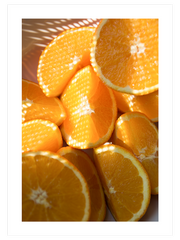 Portakal Dilimleri - Fine Art Poster