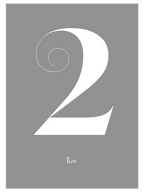 Two - Art Print