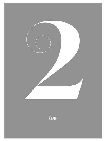 Two - Art Print