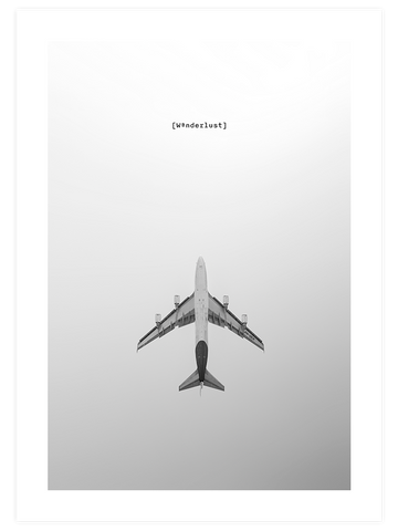 Uçak - Art Print