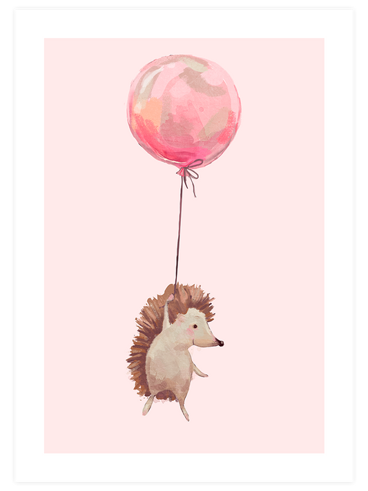 Uçan Kirpi - Art Print