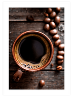 Un Café Noir - Art Print