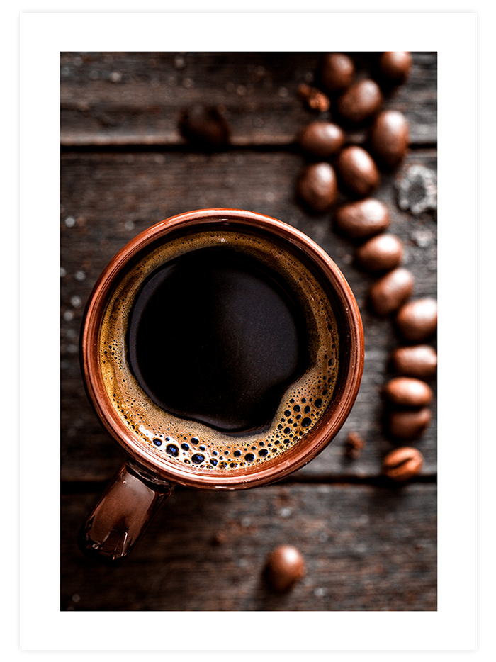 Café Croissant - Poster Seti Duo  Poster