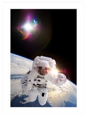 Uzay Yolculuğu N1 - Fine Art Poster