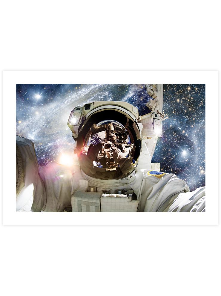 Uzay Yolculuğu - Art Print