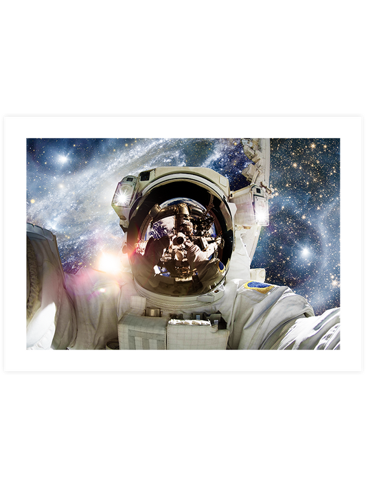 Uzay Yolculuğu Poster - Giclée Baskı