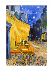Van Gogh Gece Kahvesi̇ N2 - Fine Art Poster