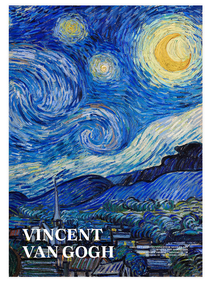 Van Gogh Afiş N12 - Art Print Ürün ana görseli