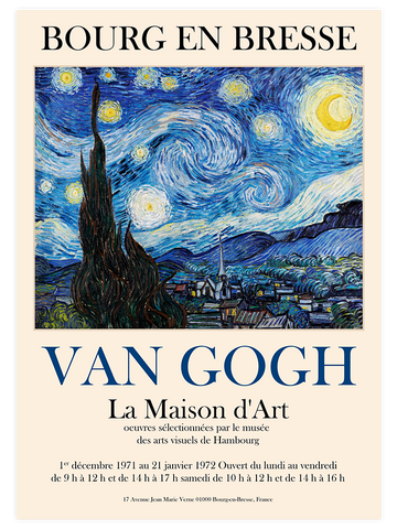 Van Gogh Afiş N1 - Art Print