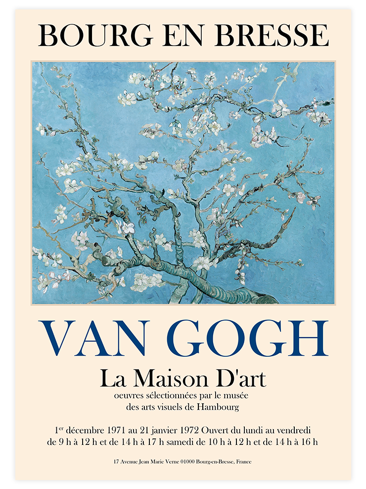 Van Gogh Afiş N2 - Art Print Ürün ana görseli