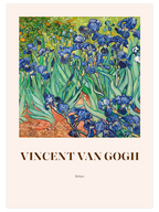 Van Gogh Irises - Art Print