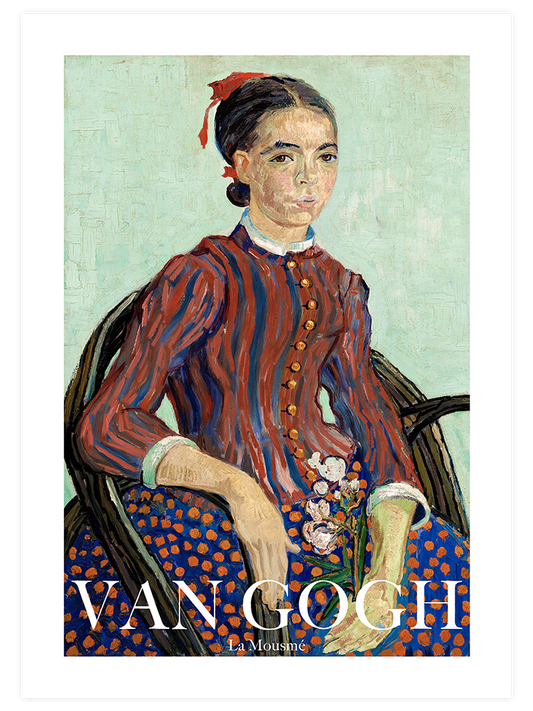 Van Gogh La Mousmé - Fine Art Poster