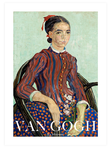 Van Gogh La Mousmé - Art Print