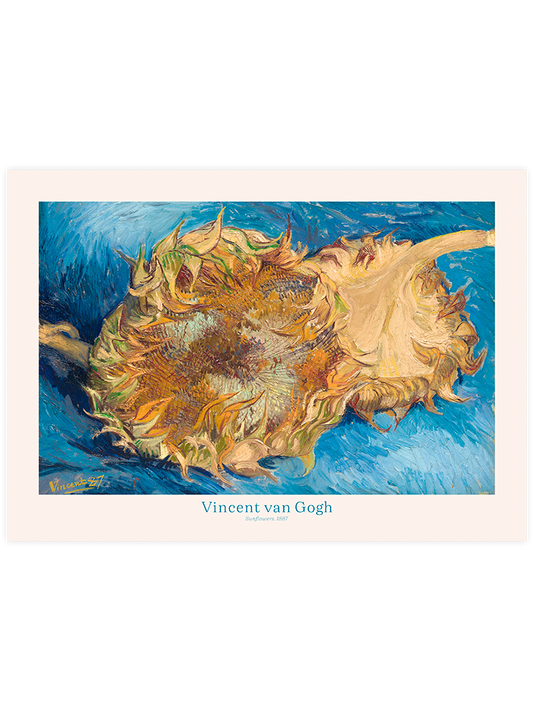 Van Gogh Sunflowers (Ayçiçekleri) - Fine Art Poster