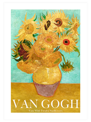 Van Gogh Vase With Twelve Sunflowers - Fine Art Poster