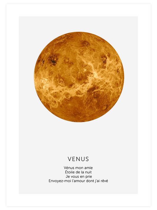 Venus Poster - Giclée Baskı