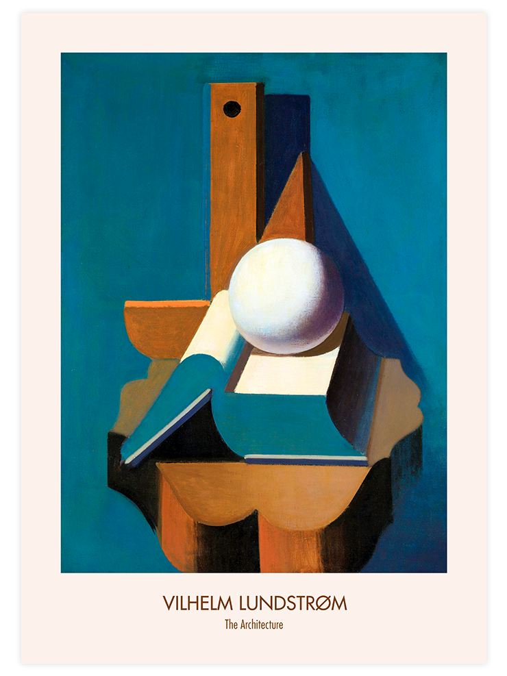 Vilhelm Lundstrom The Architecture - Art Print Ürün ana görseli