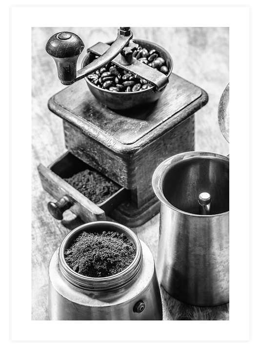 Vintage Coffee - Fine Art Poster