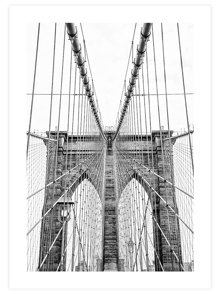 Vintage Manhattan - Art Print