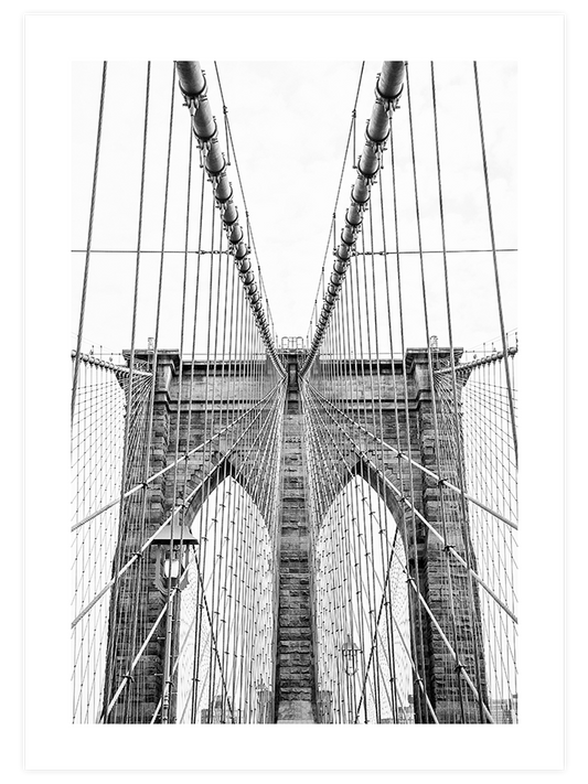 Vintage Manhattan - Art Print