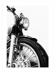 Vintage Motosiklet - Fine Art Poster