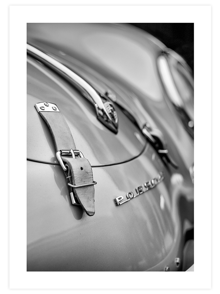 Vintage Porsche - Art Print Ürün ana görseli