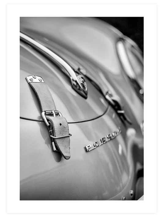 Vintage Porsche - Fine Art Poster
