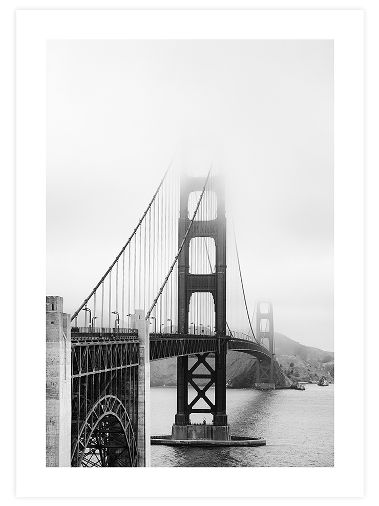Vintage San Fransisco - Art Print Ürün ana görseli