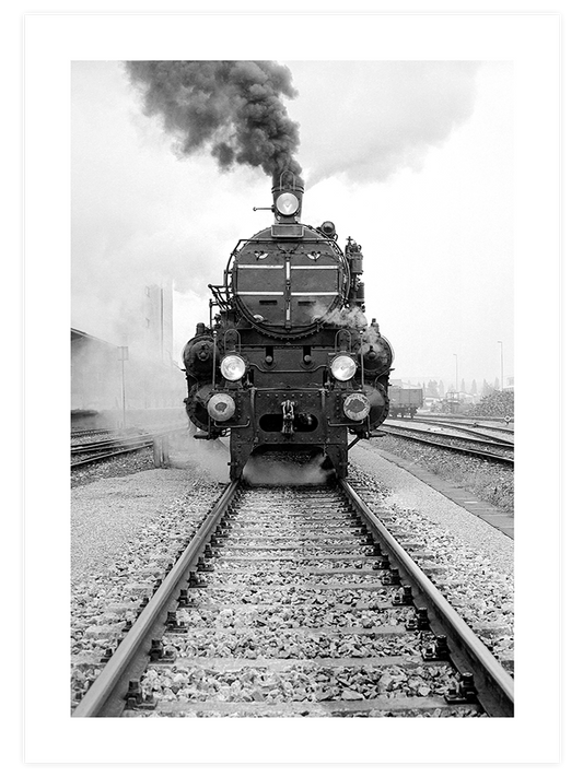 Vintage Tren - Fine Art Poster