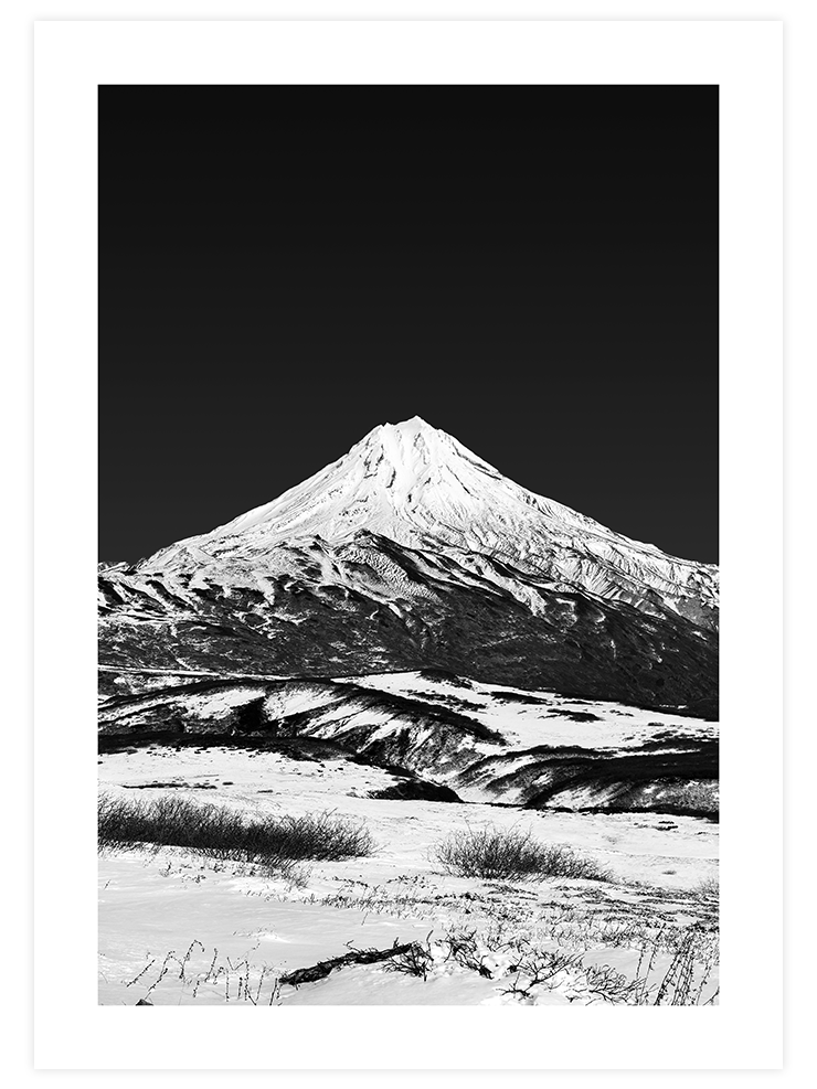 Volkan Dağı - Art Print