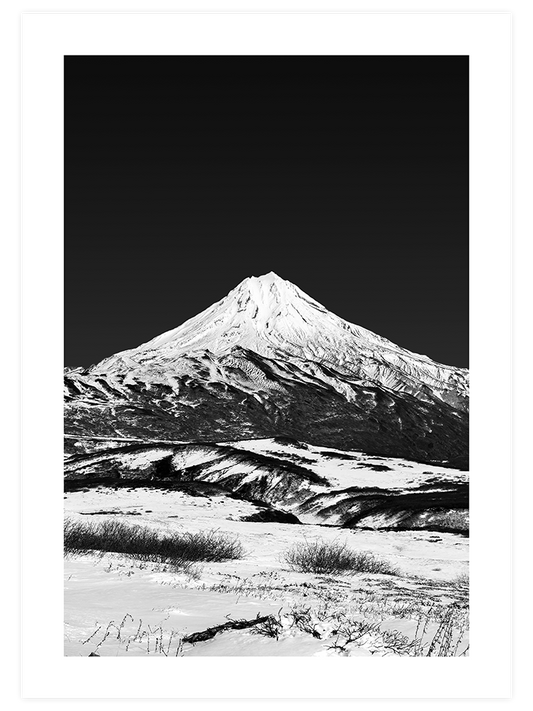 Volkan Dağı Poster - Giclée Baskı