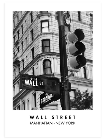 Wall Street - Art Print