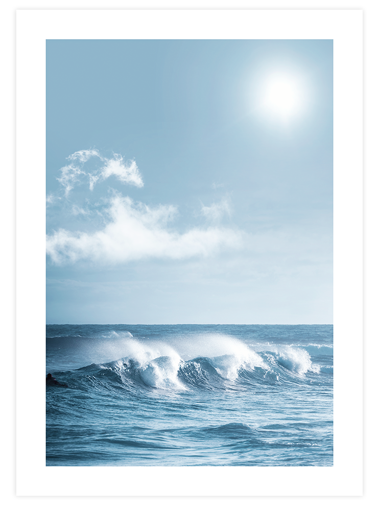 Waves - Art Print Fotoğraflar Poster