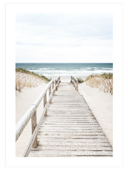 Way to the Beach - Fine Art Poster