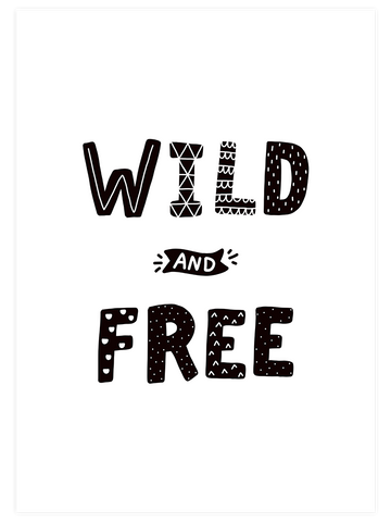 Wild Free - Art Print
