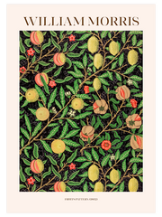 William Morris Fruits Pattern - Fine Art Poster