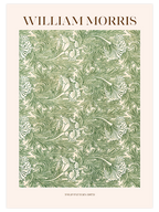 William Morris Tulip Pattern - Art Print