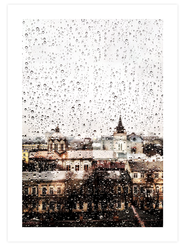 Yağmurlu Bi̇r Gün - Art Print