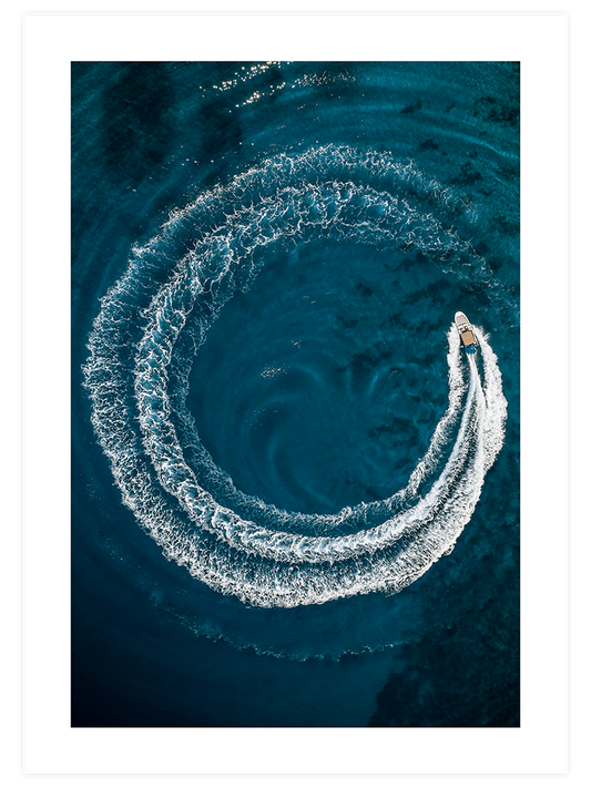 Yat Ve Deniz - Fine Art Poster