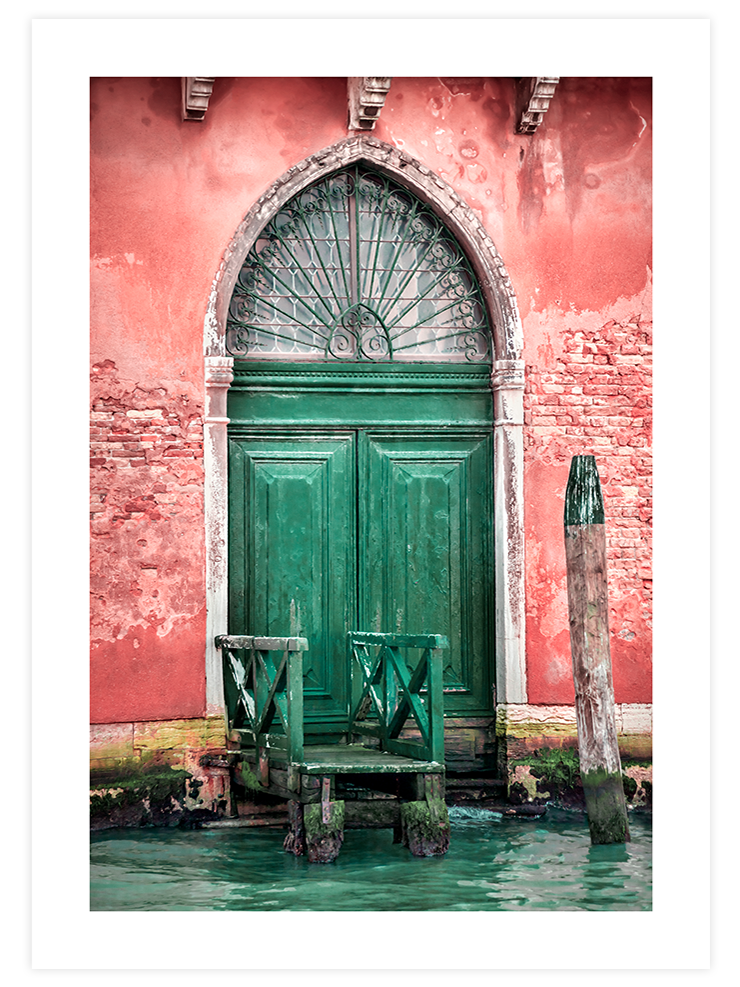 Yeşil Kapı - Art Print Fotoğraflar Poster