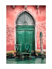 Yeşil Kapı - Fine Art Poster