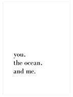 You and Me - Art Print