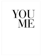 You Me - Art Print
