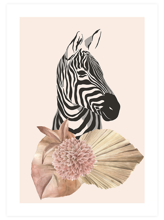 Zebra N2 Poster - Giclée Baskı