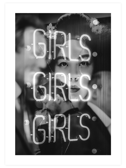 Girls Poster - Giclée Baskı