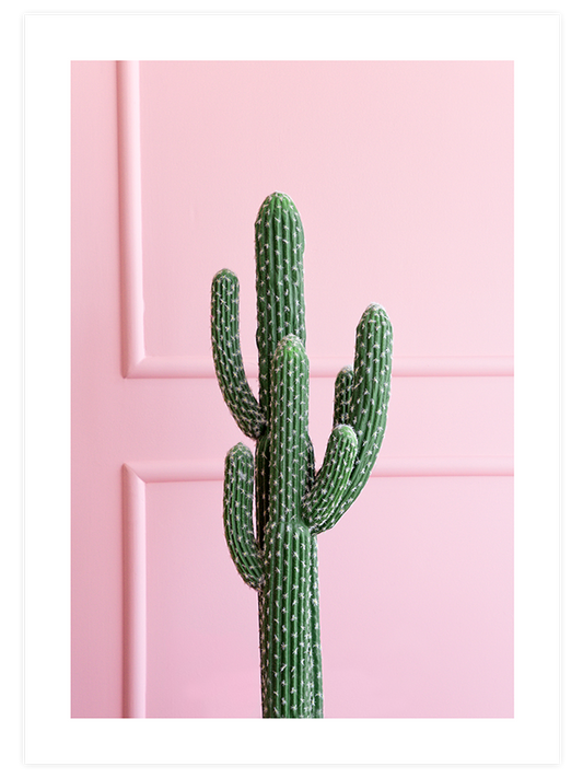 Chic Cactus Poster - Giclée Baskı