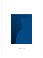 Pot Bleu Méditerranéen - Art Print