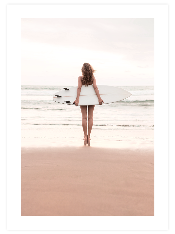 Sörfçü - Art Print