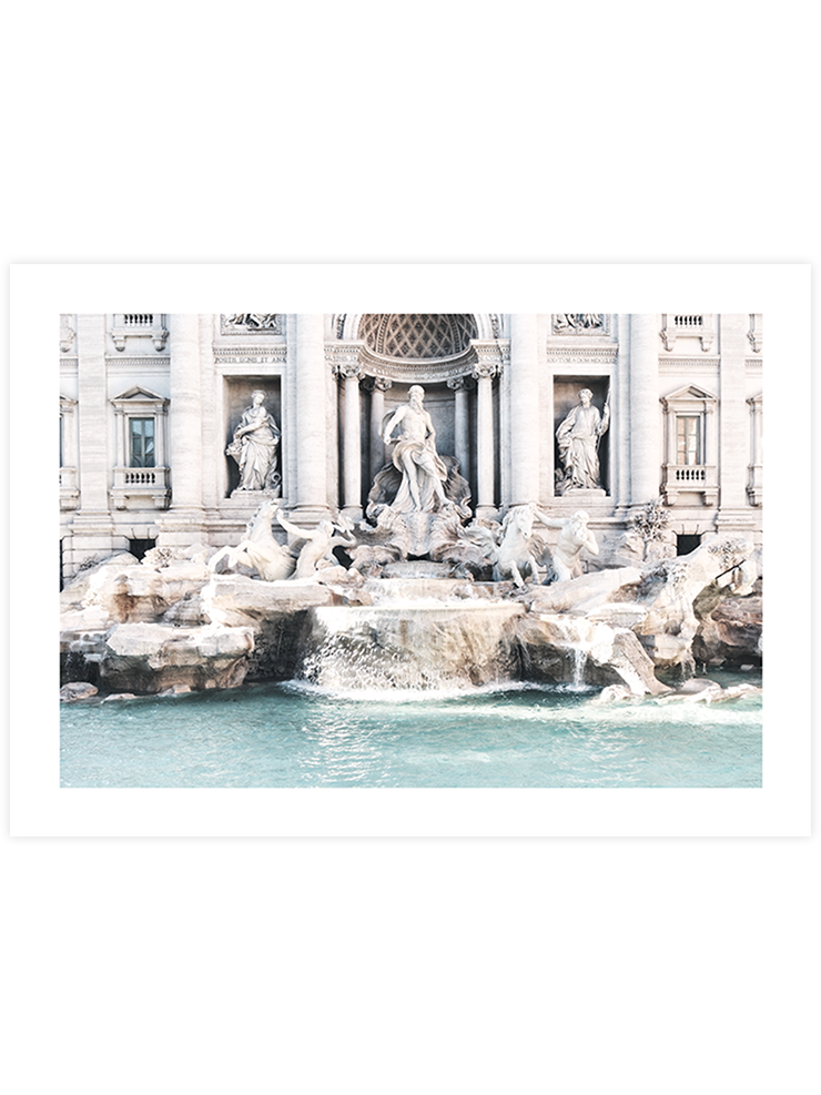 Trevi̇ Çeşmesi̇ - Art Print Fotoğraflar Poster